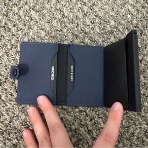 Secrid Navy and Black Wallet